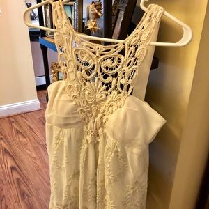 Boston Proper Muse Lace Crochet Top